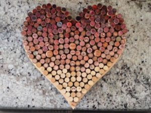 Valentine Cork Heart